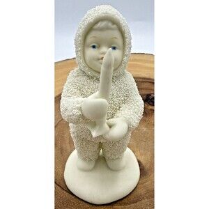 Dept 56 Snowbabies Figurine Winter Tales Just One Little Candle Angel 4" Tall